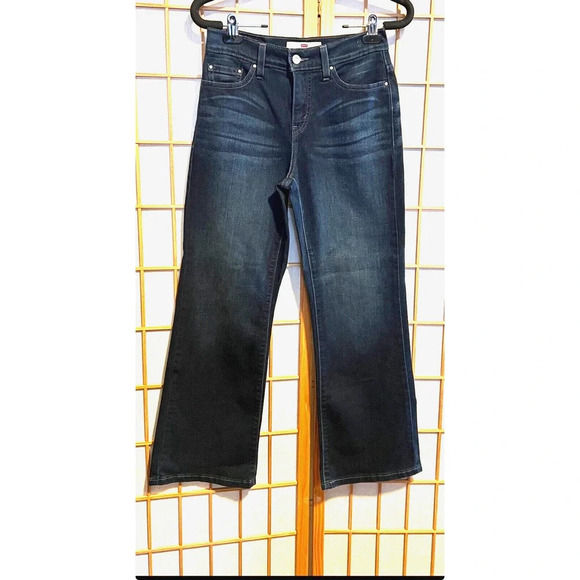 Levis 512 Perfectly Slimming Bootcut Jeans Blue Denim Women’s Size 6 S/C - Picture 1 of 7